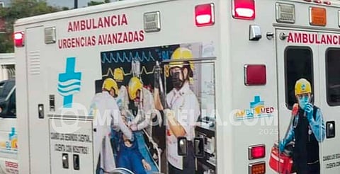Muere mujer en autobús al interior de la TAM, en Morelia