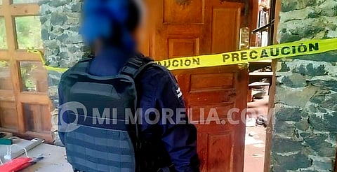 Hallan cuerpo putrefacto de estadounidense en una cabaña en Erongarícuaro, Michoacán