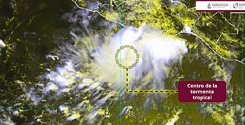Se forma tormenta tropical Ivo; provocará lluvias intensas y oleaje en Guerrero y Oaxaca