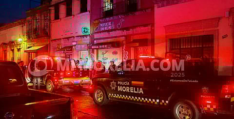 Morelia: hombre lanza disparos al aire y es detenido
