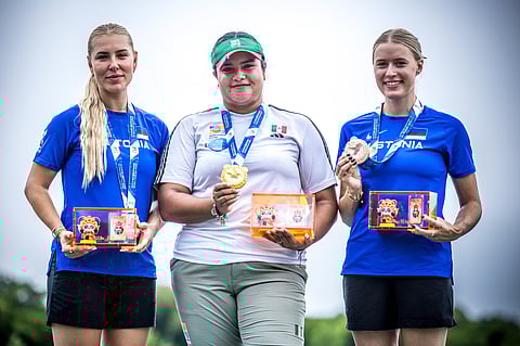 México brilla en China: Andrea Becerra gana oro en tiro con arco en los World Games 2025