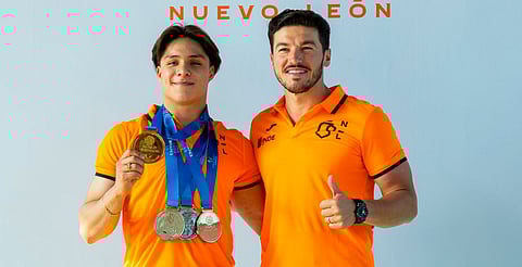 Nuevo León inaugura alberca olímpica en honor a Osmar Olvera