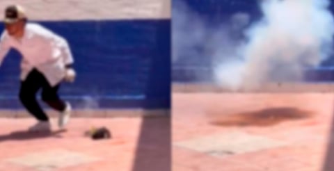 Estudiantes hacen explotar gato en presunta práctica escolar en Guanajuato; FGE ya investiga