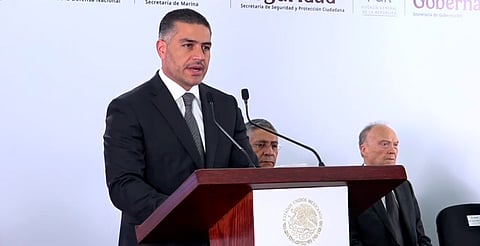 Extraditados a EU usaban penales como centros de mando, detalla Harfuch