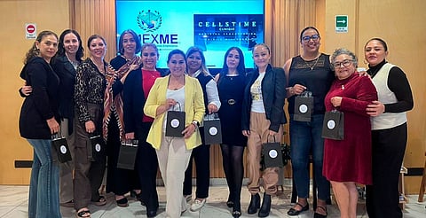 Salud y negocios: AMEXME visita Cellstime Morelia y conoce sus tratamientos de vanguardia