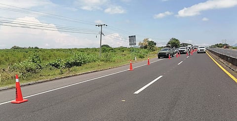 ¡Precaución! Habilitan paso provisional en carretera Morelia-Tepalcatepec