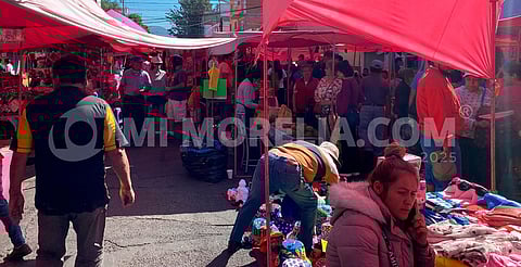 Dirección de Plazas y Mercados descarta nuevos tianguis en Morelia para evitar competencia desleal