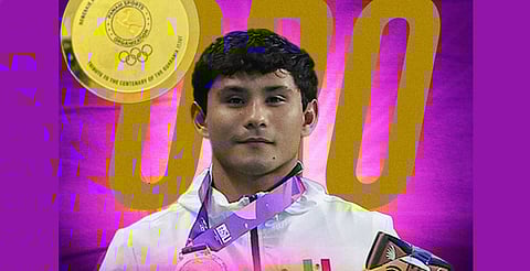 David Vázquez gana oro en trampolín 3m y clasifica a los Panamericanos de Lima 2027