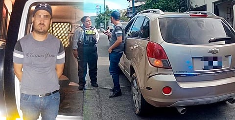 Aseguran vehículo con reporte de robo en Morelia y detienen a uno