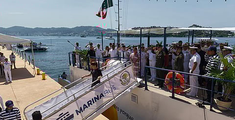 Sheinbaum inaugura el Marinabús; recorrerá toda la bahía de Acapulco por 60 pesos