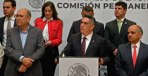 Alito acusa a Noroña de cobarde tras enfrentamiento en el Senado