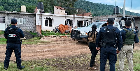 Tras enfrentamiento, detienen a 7 en Huaniquero; portaban armas de uso exclusivo