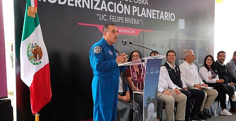 Renovación del Planetario de Morelia ayudará a jóvenes a convertir sus sueños en realidad: José Hernández 
