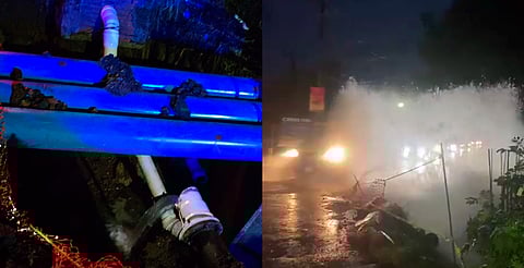 OOAPAS controla fuga de agua en El Vergel; se reparará este sábado