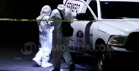 Joven muere tras derrapar en su moto, en Morelia