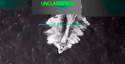 EE.UU. lanza misil contra narcolancha venezolana en el Caribe; mueren 11 [VIDEO]