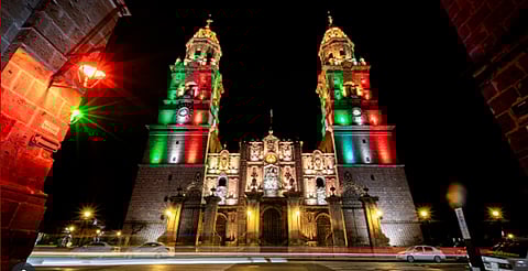 Popurrí mexicano acompañará el encendido de la Catedral de Morelia este mes patrio