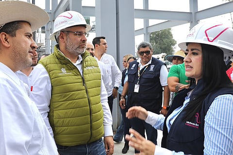 Supervisa Bedolla construcción del nuevo DIF Uruapan; registra avance del 55 %