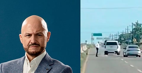 Revelan video de cómo fue el asalto de John Milton en carretera de Sinaloa [VIDEO]