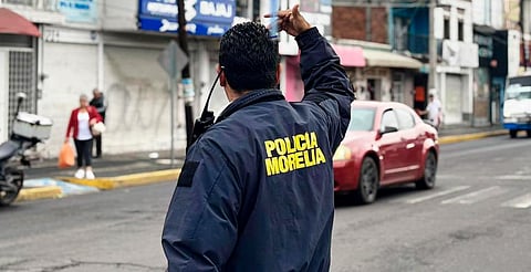 Policía Morelia desplegará operativo vial por visita de Claudia Sheinbaum