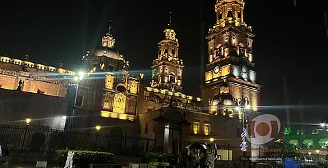 Lluvia sorprende fiestas patrias en Morelia