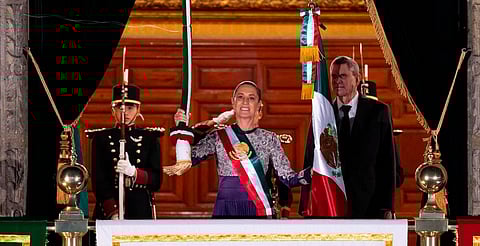Sheinbaum hace historia: primera presidenta en dar el Grito de Independencia