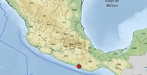 Se registra sismo en Oaxaca este jueves de septiembre