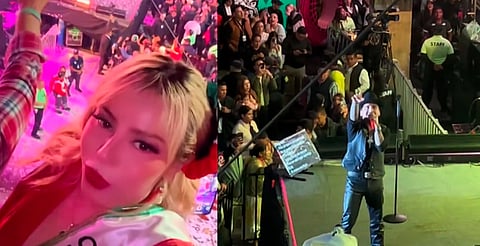 ¿Coqueteo en el escenario? Fan asegura que Nodal la miraba en concierto de Morelia [VIDEO]