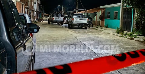 Se registra enfrentamiento entre criminales en el centro de Queréndaro 