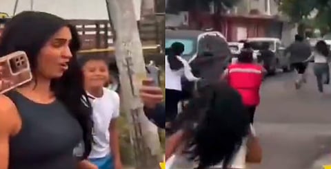 Bárbara de Regil huye corriendo de fans en grabación en Edomex y se viraliza [Video]