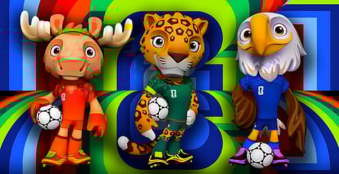 ¡Color y cultura! Así son las mascotas del Mundial 2026