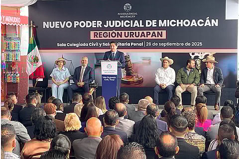 Un Poder Judicial de puertas abiertas para todas y todos los michoacanos: Hugo Alberto Gama Coria