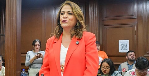 Fabiola Alanís respalda reforma para crear la Ley contra la Extorsión