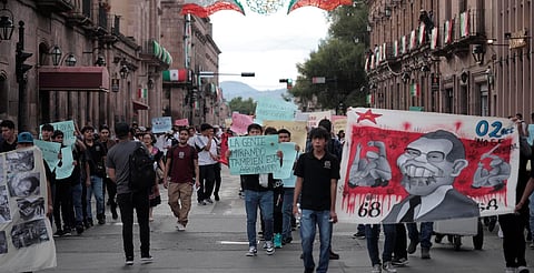 Normalistas y colectivos saldrán a marchar este 2 de octubre en Morelia