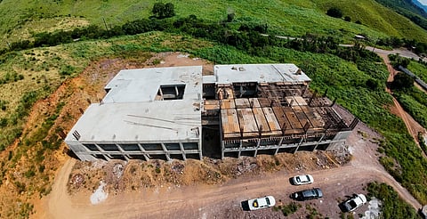 Universidad Politécnica de Aquila, con avance del 83%; Bedolla supervisa la obra