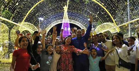 FOTOS: inicia la navidad en Venezuela por orden de Nicolás Maduro