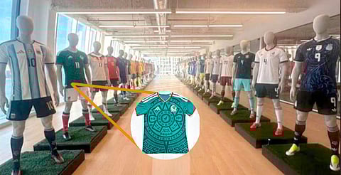 El jersey de México homenajea al diseño de Francia 98