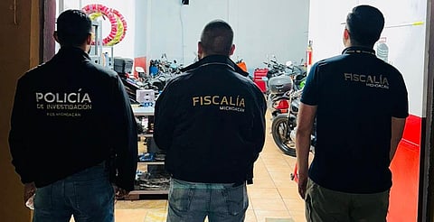 Asegura FGE motocicletas con reporte de robo y alteraciones en Morelia
