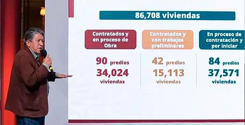 Vivienda para el Bienestar: Más de 300 mil casas ya están en construcción en México