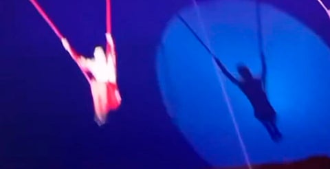 Acróbata cae durante función de circo en Tizayuca, Hidalgo [Video]