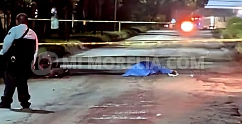 Hombre perece atropellado; otro muere al derrapar en su motocicleta, en Uruapan