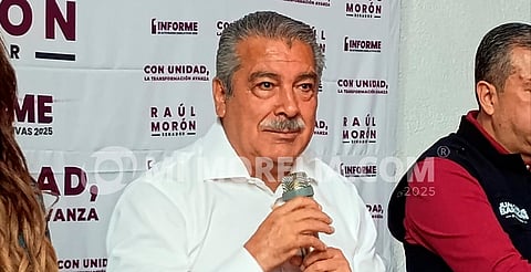 "No habrá negociaciones, candidato al gobierno de Michoacán saldrá por encuesta", reitera Morón