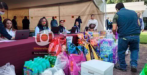 ¡Es tiempo de ayudar! Inicia Michoacán colecta para estados damnificados por fenómenos meteorológicos