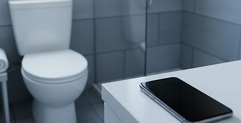 Lo que no sabías del celular en el baño… y tu salud