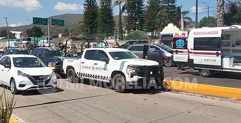 Morelia: mueren dos personas en fuerte choque en salida a Quiroga