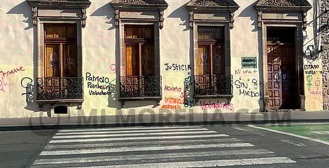 Pintas en el Centro Histórico le cuestan a Morelia casi un mdp