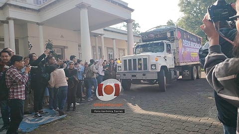 Envía Michoacán 55 toneladas de víveres para damnificados por lluvias