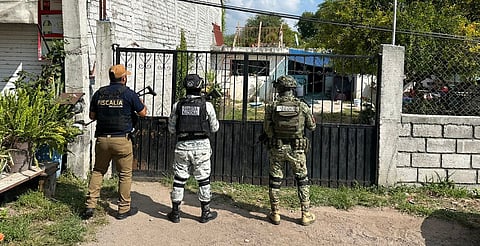Cumplimenta FGE cateo en inmueble del municipio de Álvaro Obregón; mil dosis de narcóticos asegurados