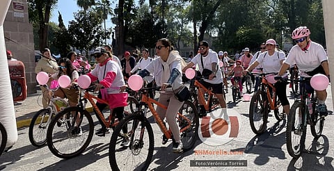 Busca SSM sensibilizar sobre el cáncer de mama mediante Rodada Rosa