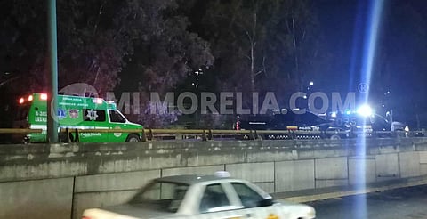 Abuelito muere arrollado sobre puente del Libramiento Norte de Morelia